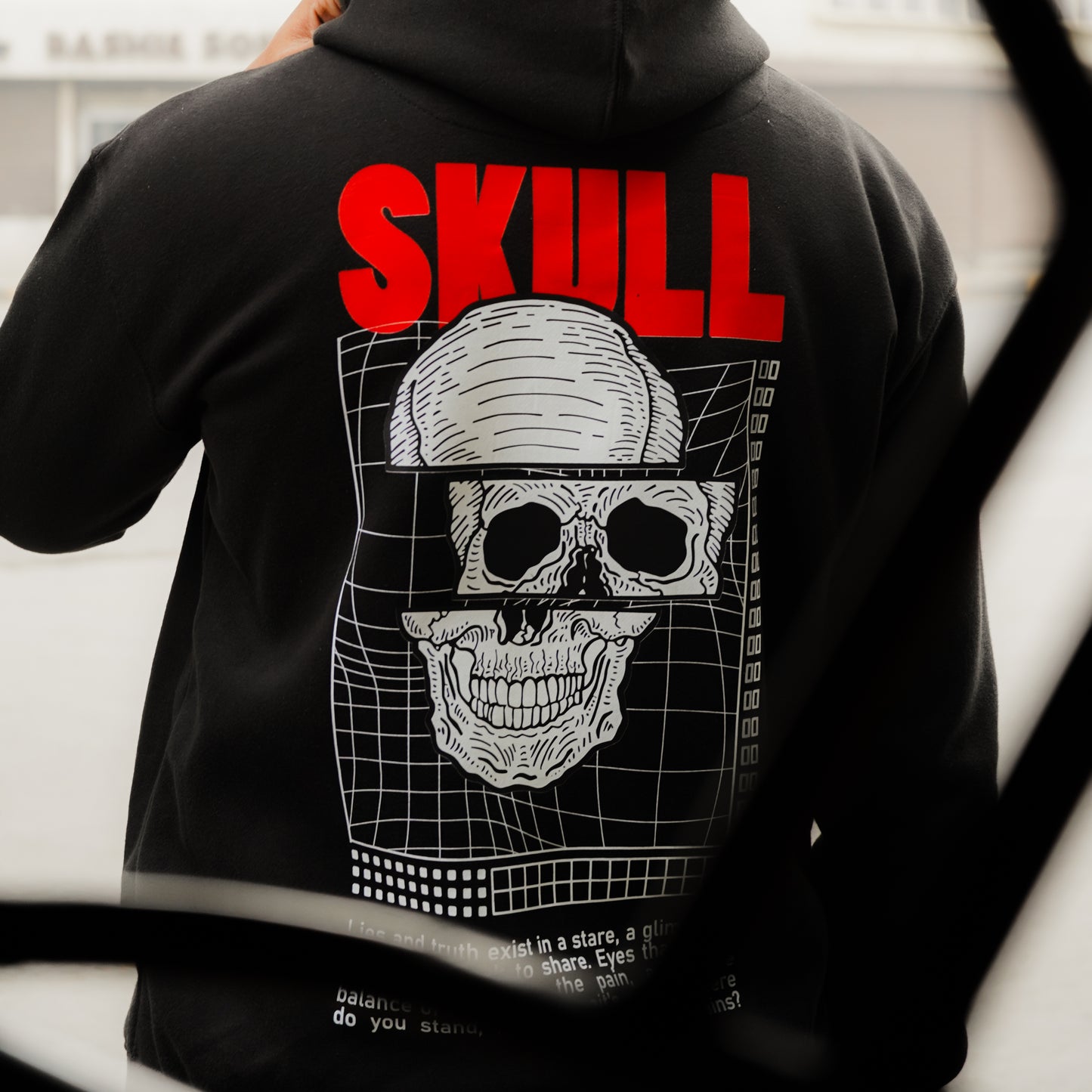 Skull hoodie